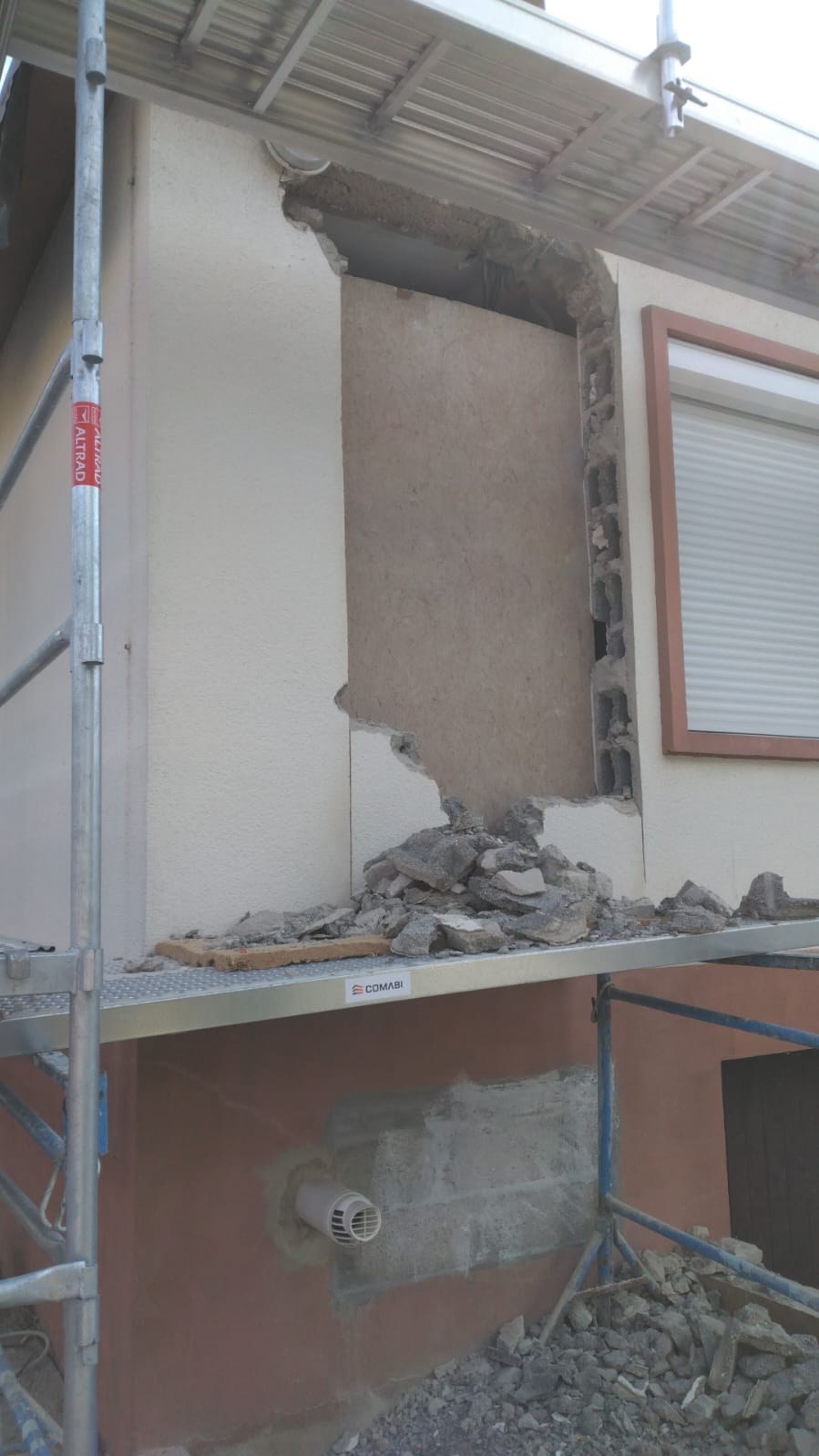 Création d'un nouvel accès extérieur